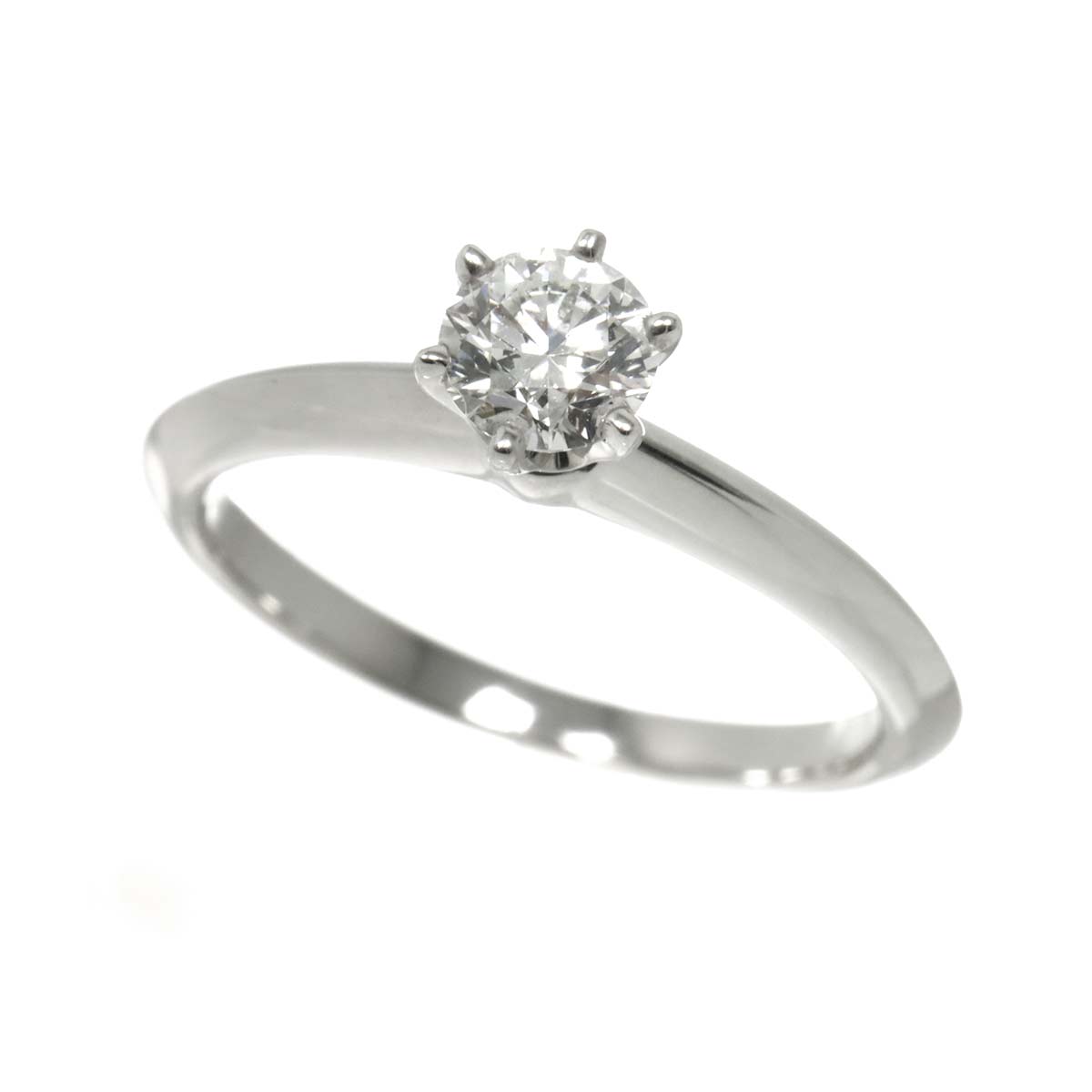 Diamond 0.39ct Ring Platinum Size4.5(US)