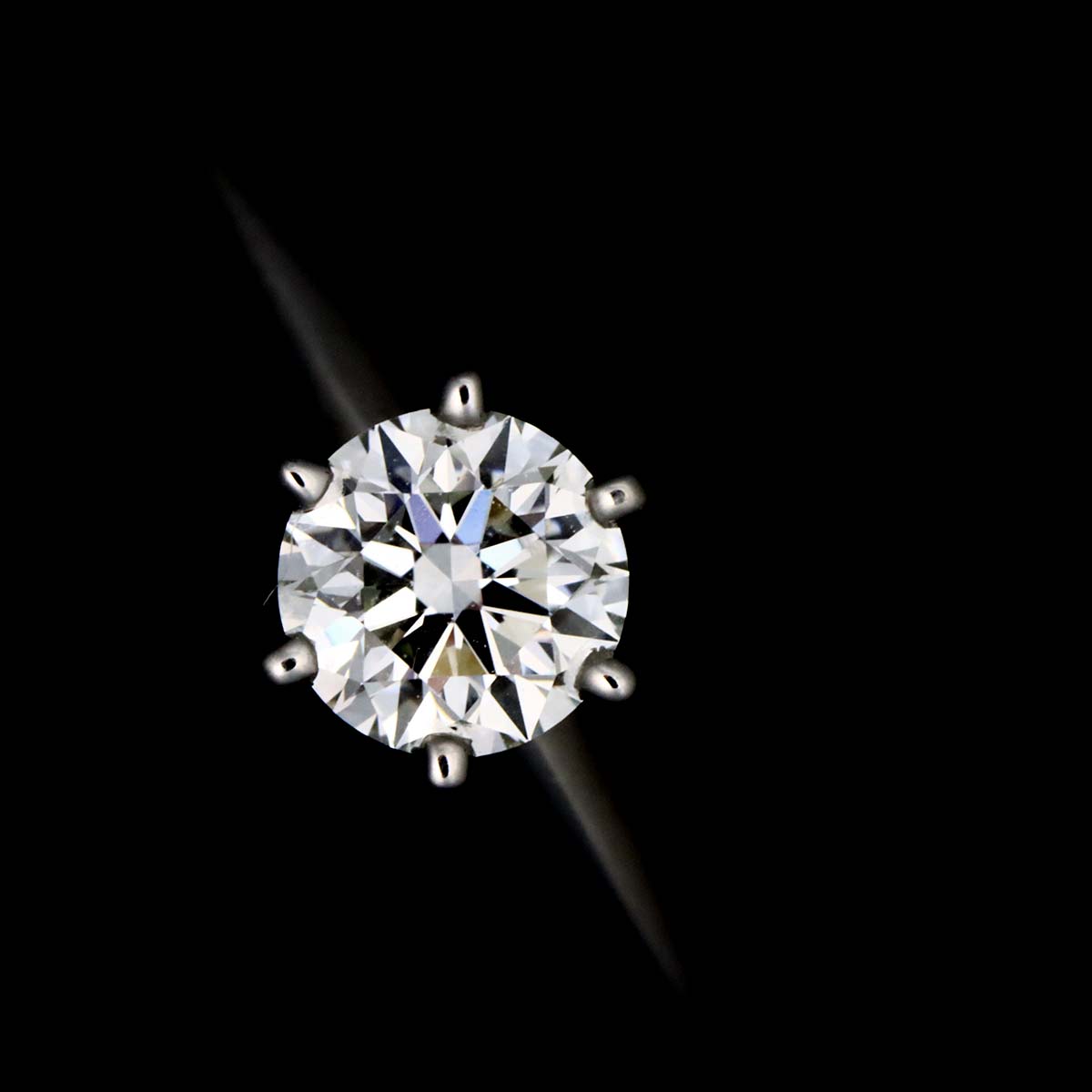 Diamond 0.39ct Ring Platinum Size4.5(US)