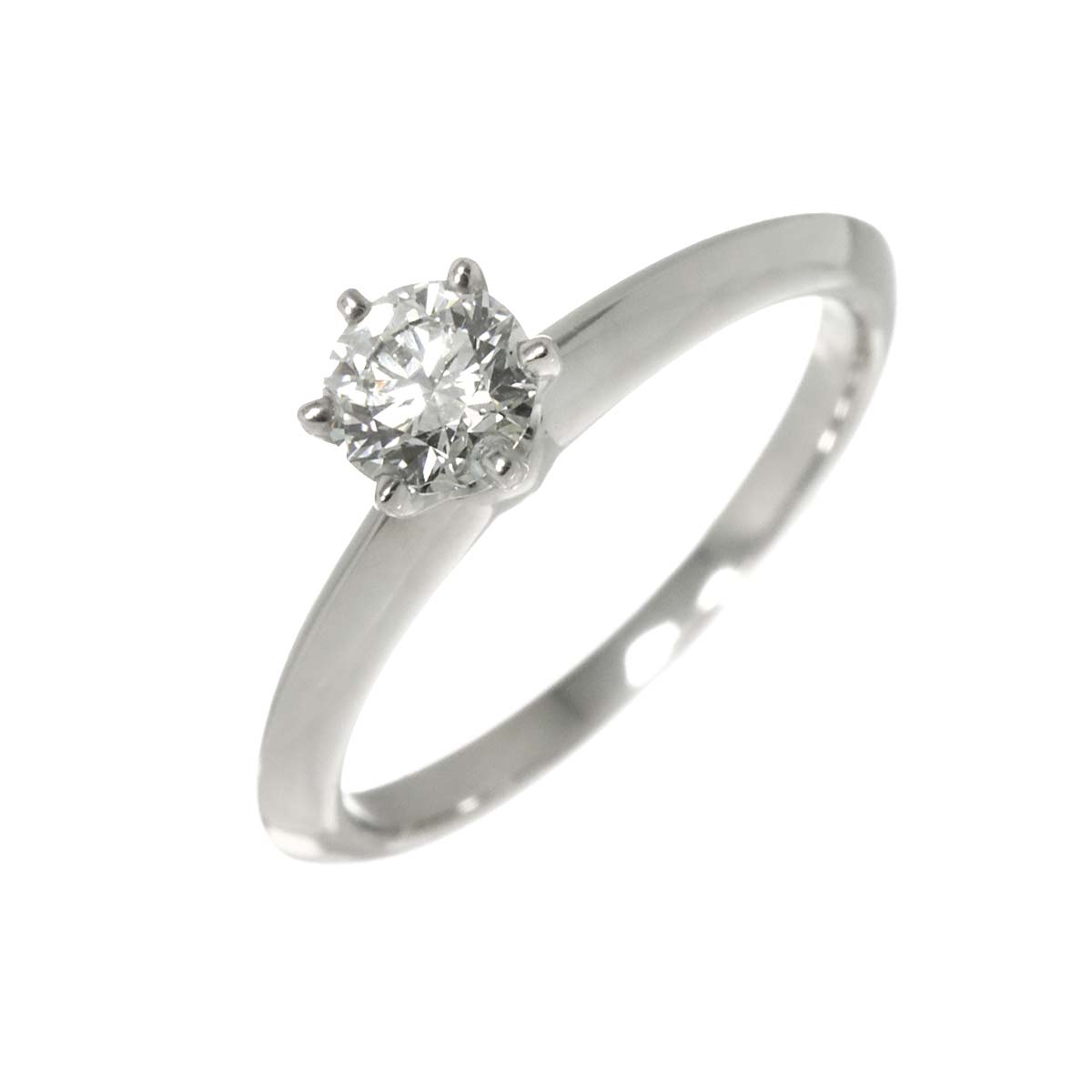 Diamond 0.39ct Ring Platinum Size4.5(US)