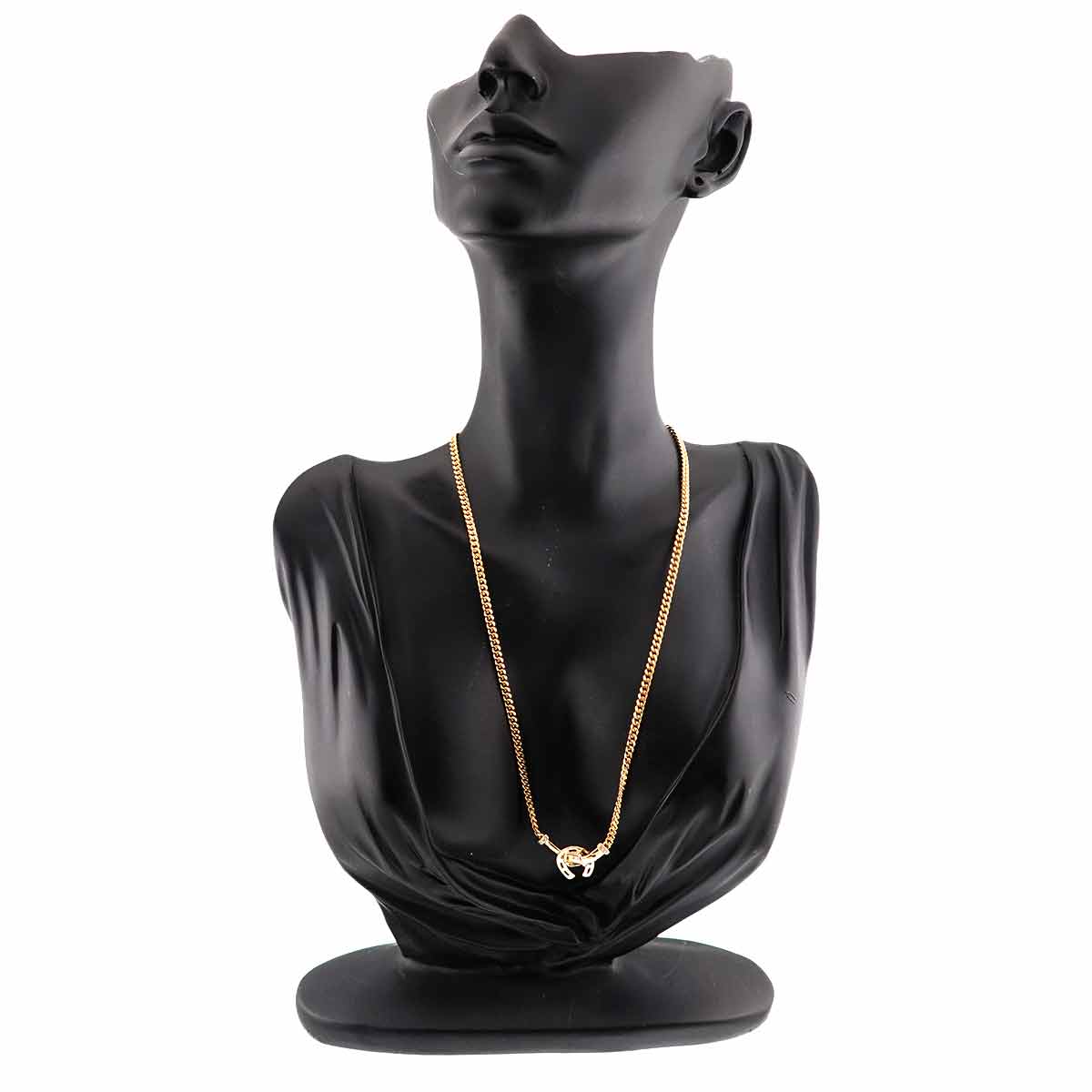 Diamond 0.03ct Necklace K18 Yellow Gold 750