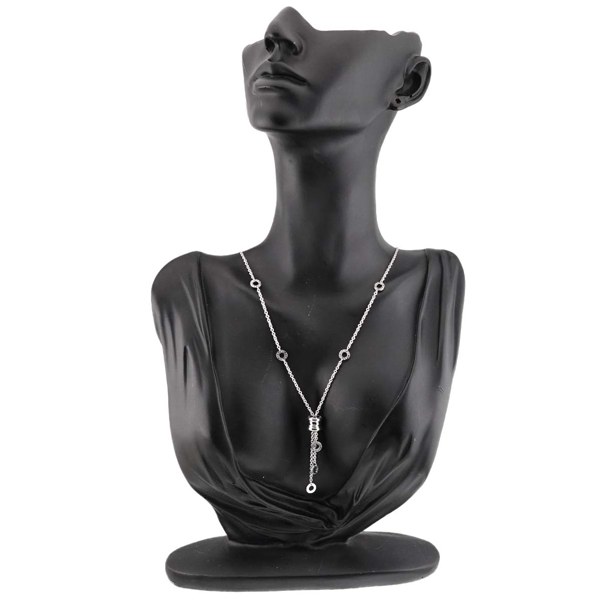 B-zero1 Element Necklace 18K WG White Gold 750