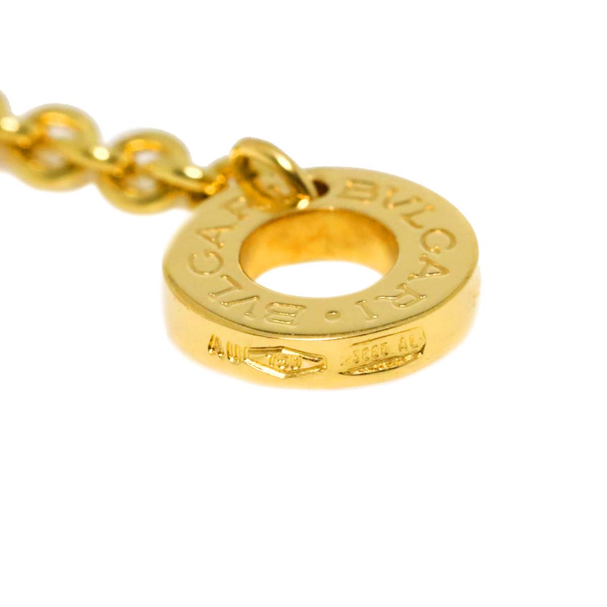 B-ZERO1 Element Diamond Necklace 18K Yellow Gold 750