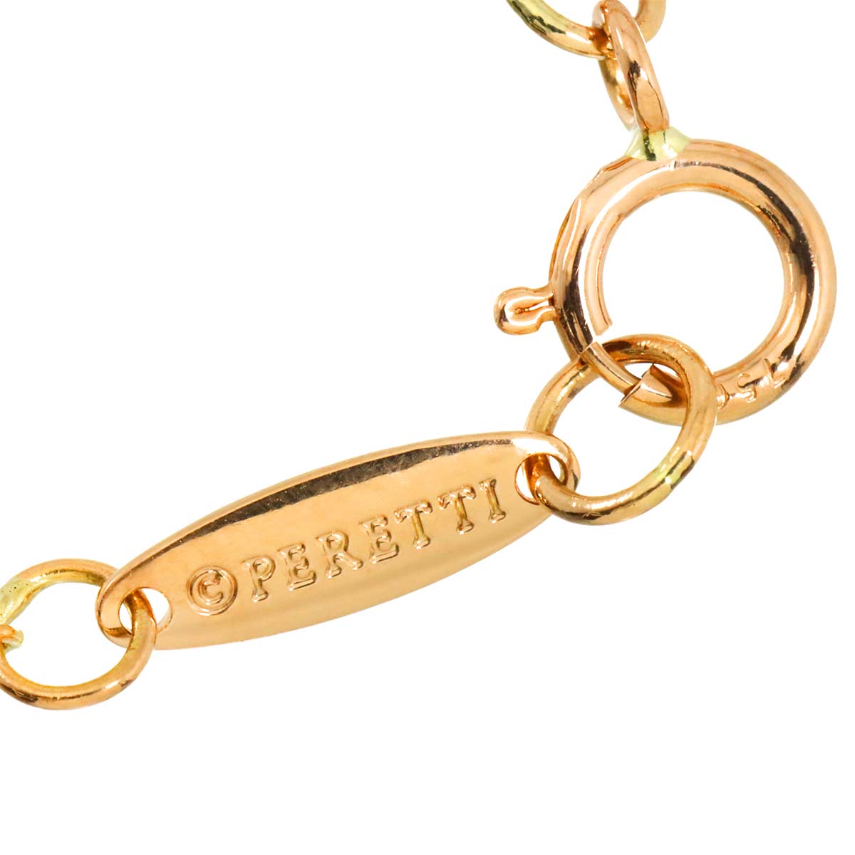 By The Yard Diamond 3P Bracelet 18K PG 750
