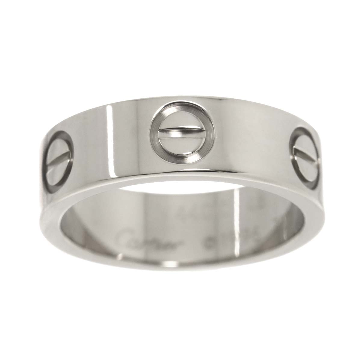 Love Classic Ring 18K White Gold 750 size48 4(US)