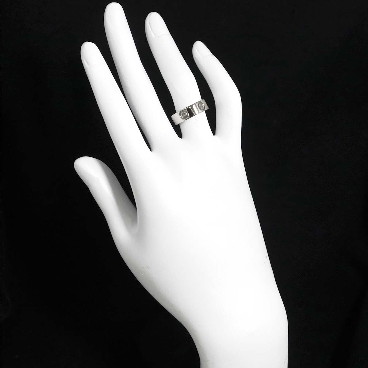Love Classic Ring 18K White Gold 750 size51 5.25(US)