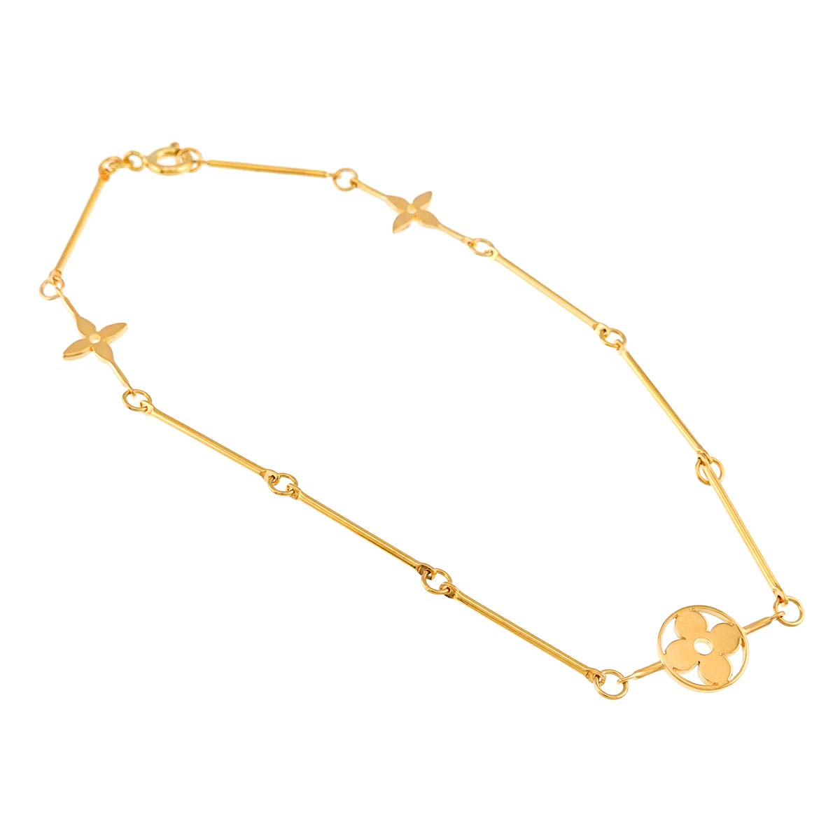 Cheville Anklet Bracelet 18K Yellow Gold 750
