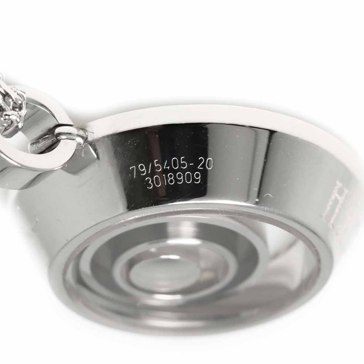 Happy Spirit Diamond Necklace 18K White Gold 750