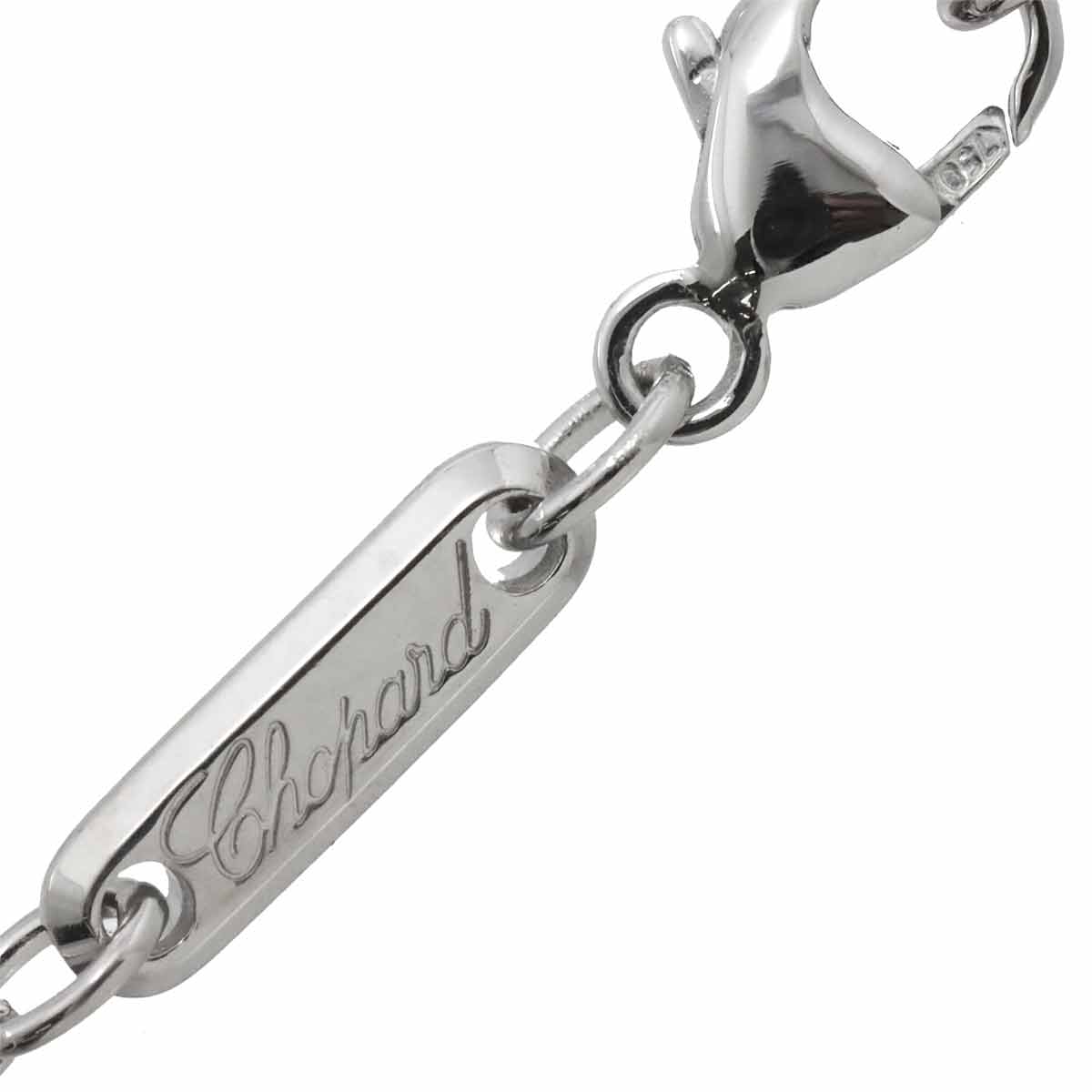 Happy Spirit Diamond Necklace 18K White Gold 750