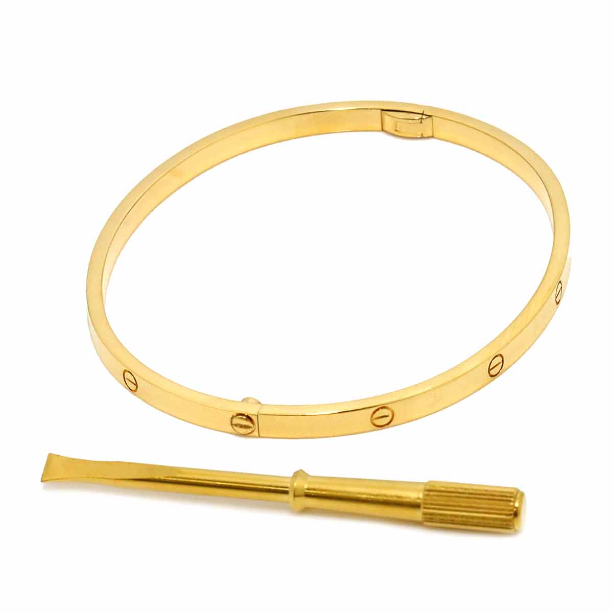 Love Bracelet SM 18K Yellow Gold 750 Size19
