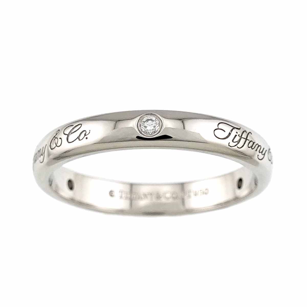 Lucida Notes Diamond Ring Pt Platinum size5.5-5.75(US)