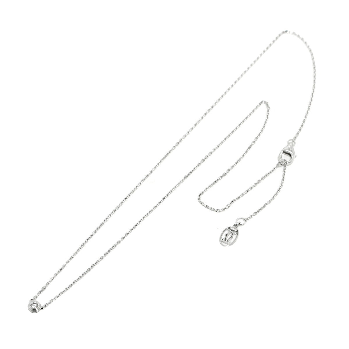 d Amour XS Necklace Diamond Necklace 18K WG 750