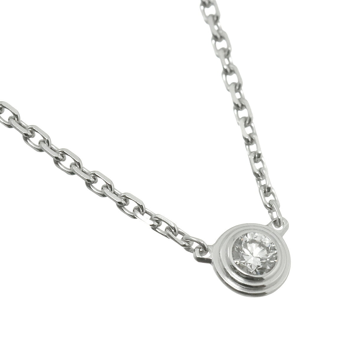 d Amour XS Necklace Diamond Necklace 18K WG 750