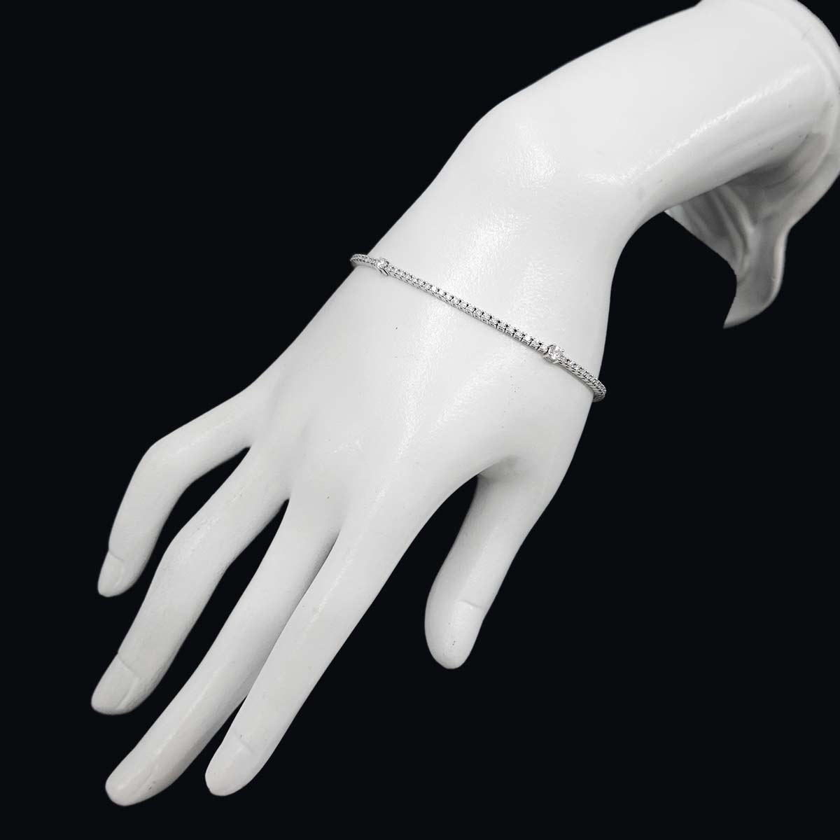 Notte di San Lorenzo Diamond Bracelet 18K WG 750