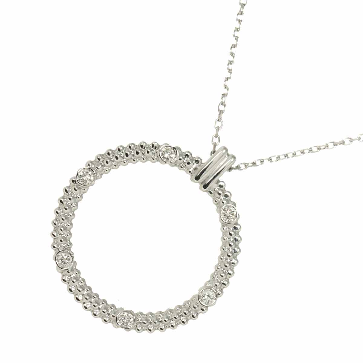 LE PREMIER JOUR Diamond Necklace 18K WG 750