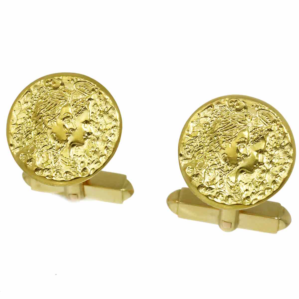 Cuff Links 18K Yellow Gold 750