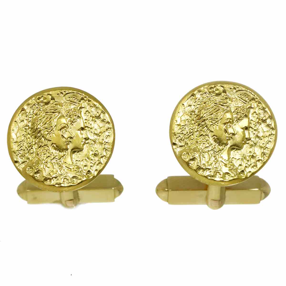 Cuff Links 18K Yellow Gold 750