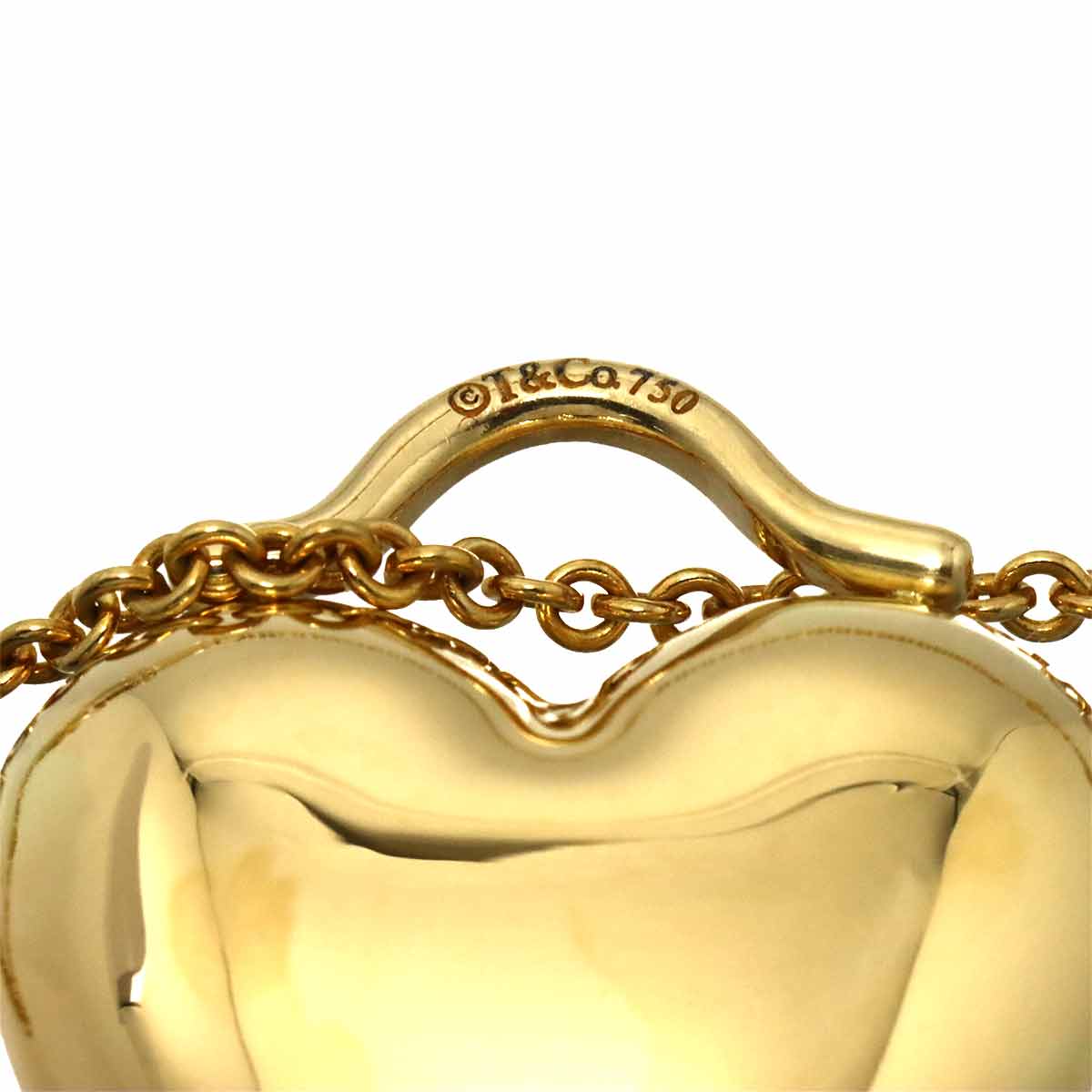 Heart Necklace 18K Yellow Gold 750
