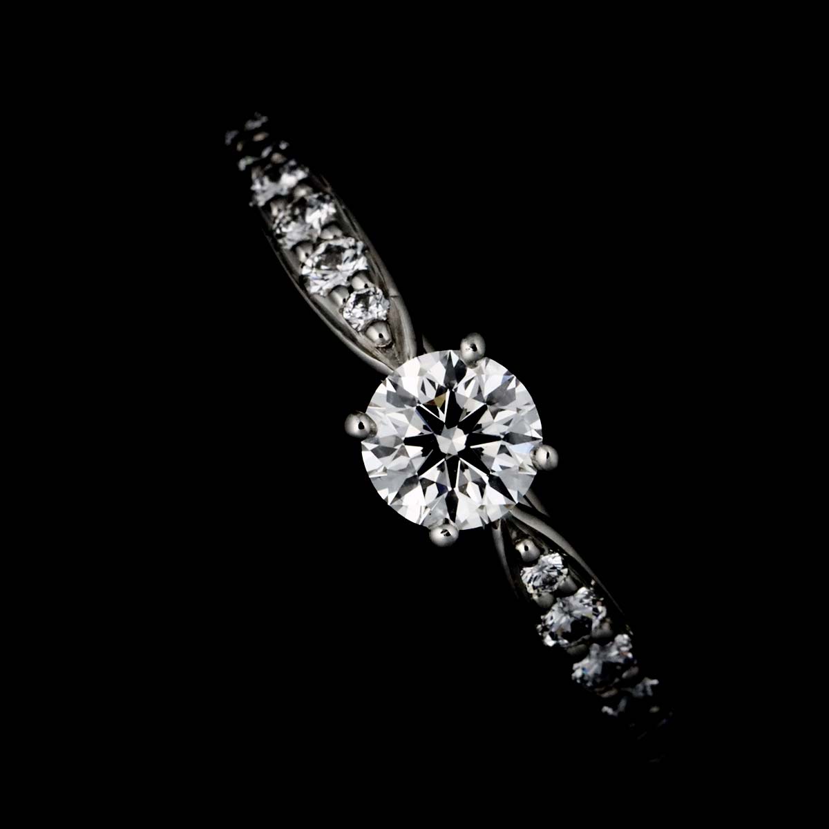 Harmony Diamond 0.26ct Ring Pt Size5.25-5.5(US)