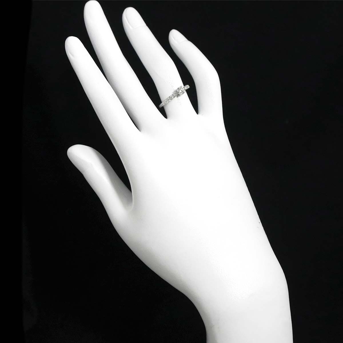 Harmony Diamond 0.26ct Ring Pt Size5.25-5.5(US)