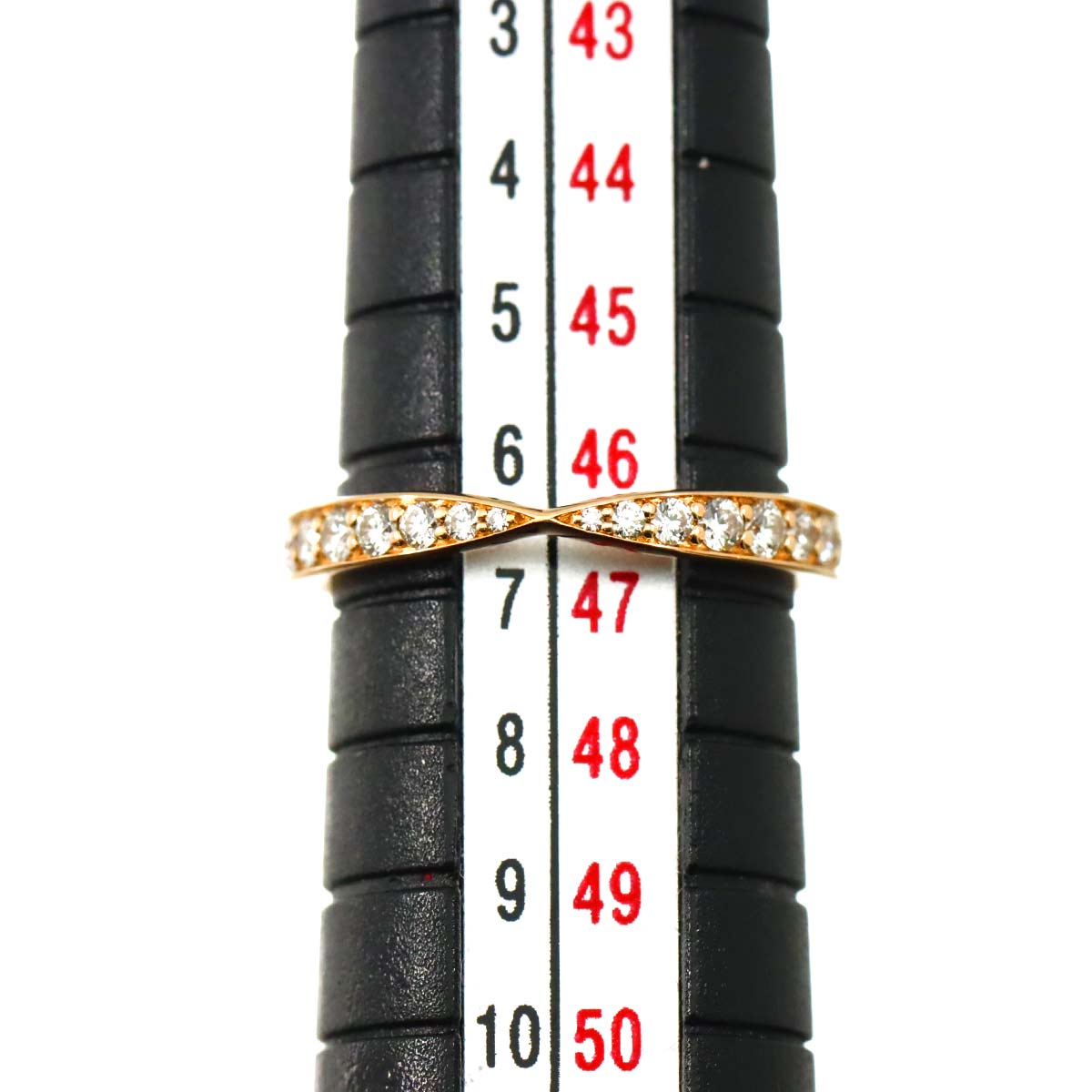 Harmony Diamond Ring 18K PG 750 Size3.75-4(US)