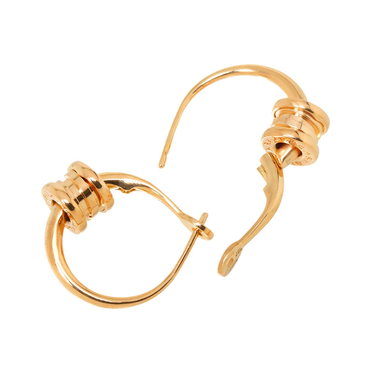 B-ZERO1 Element Earrings Pierced 18K Pink Gold 750