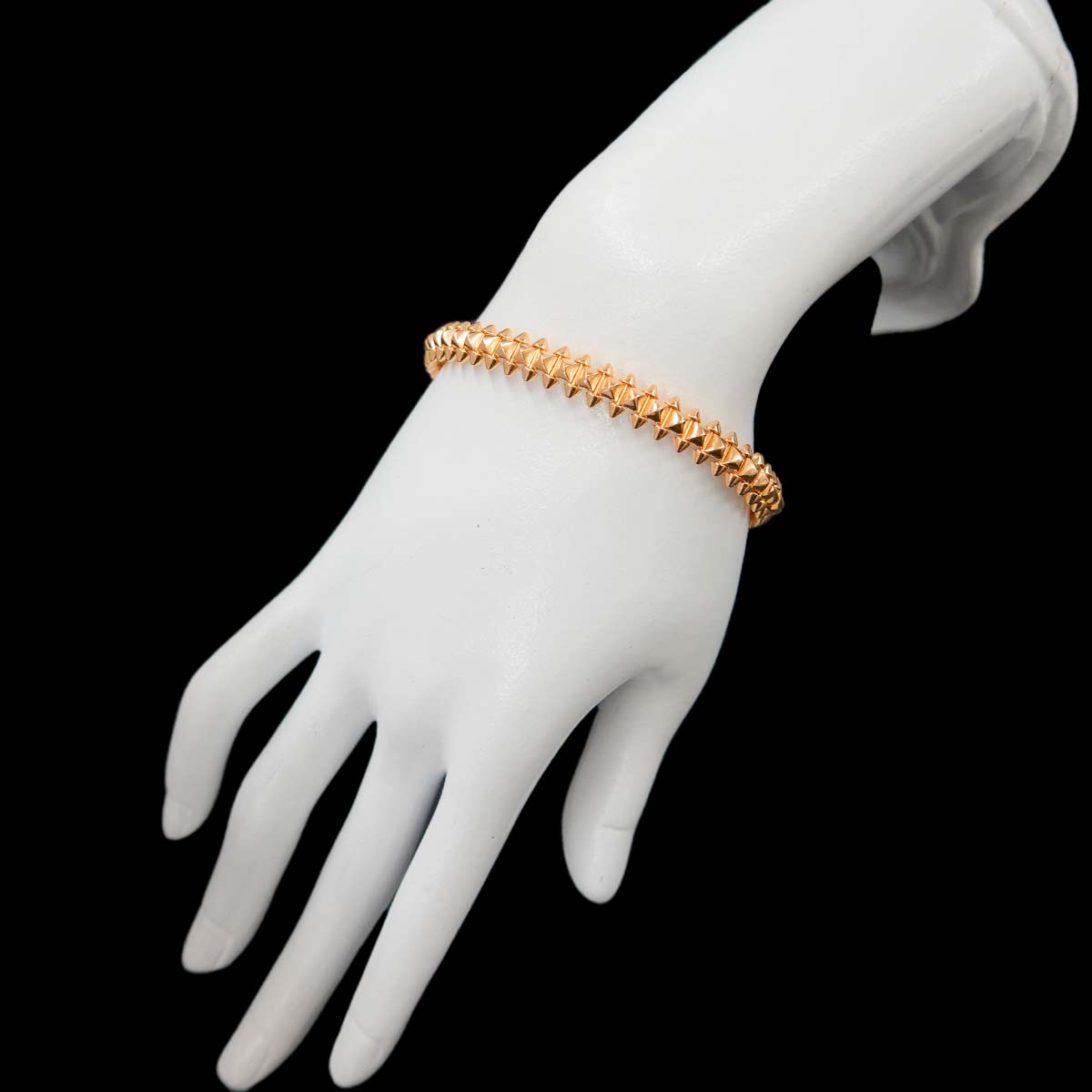 CLASH DE CARTIER MM Bracelet Bangle 18K Pink Gold 750 Size18