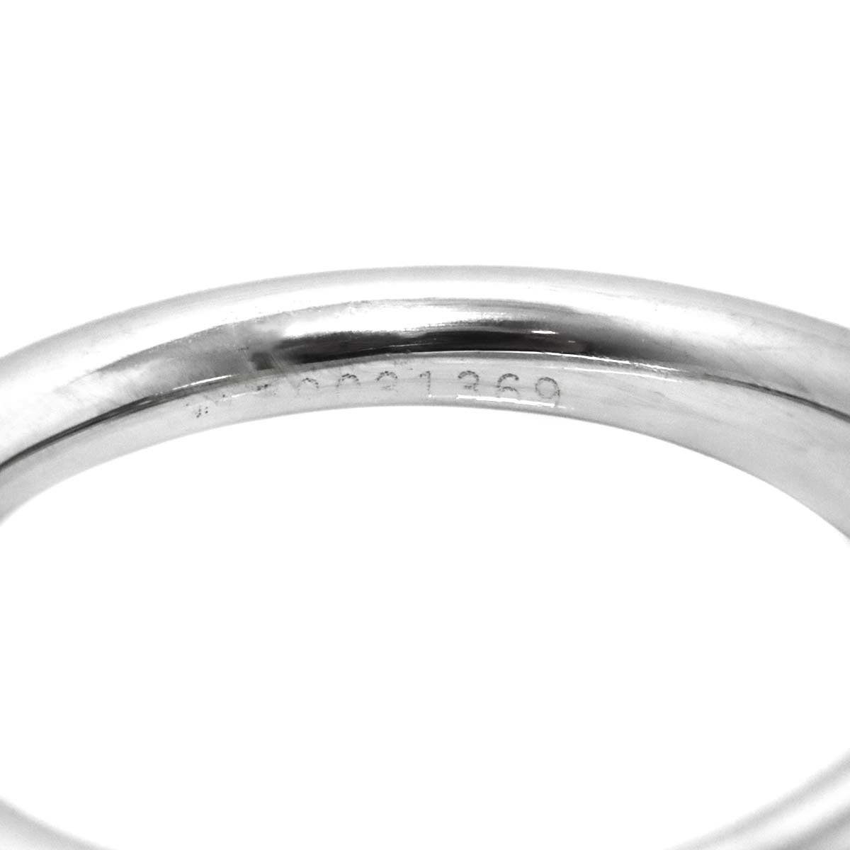 Liens Diamond 0.35ct D/VVS2/3EX Ring Pt size3.75(US)