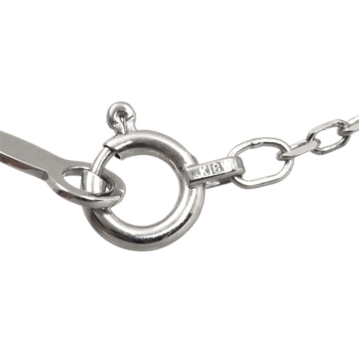 Akoya Pearl 6.8mm Necklace 18K White Gold 750