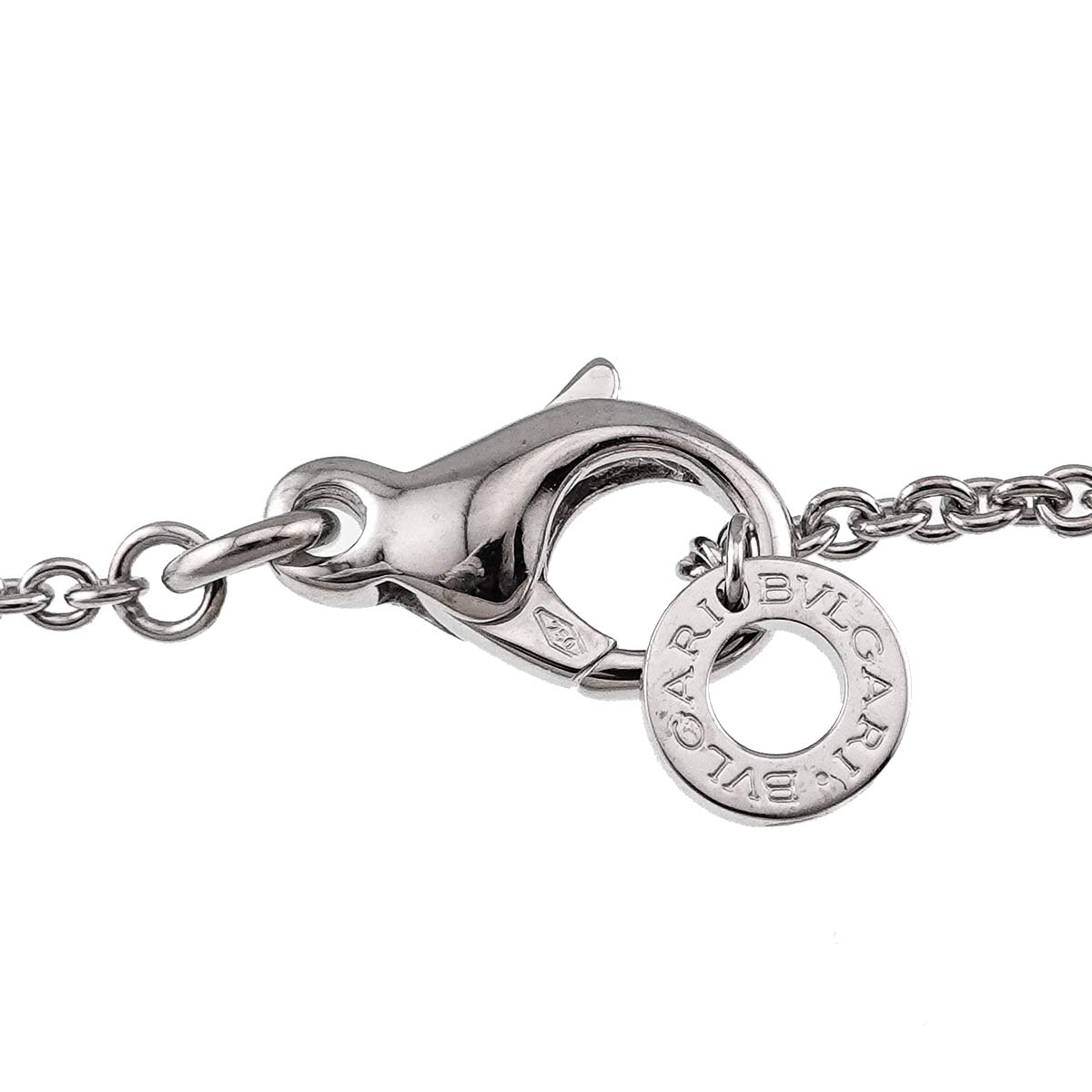 Parentesi Diamond Necklace 18K White Gold 750