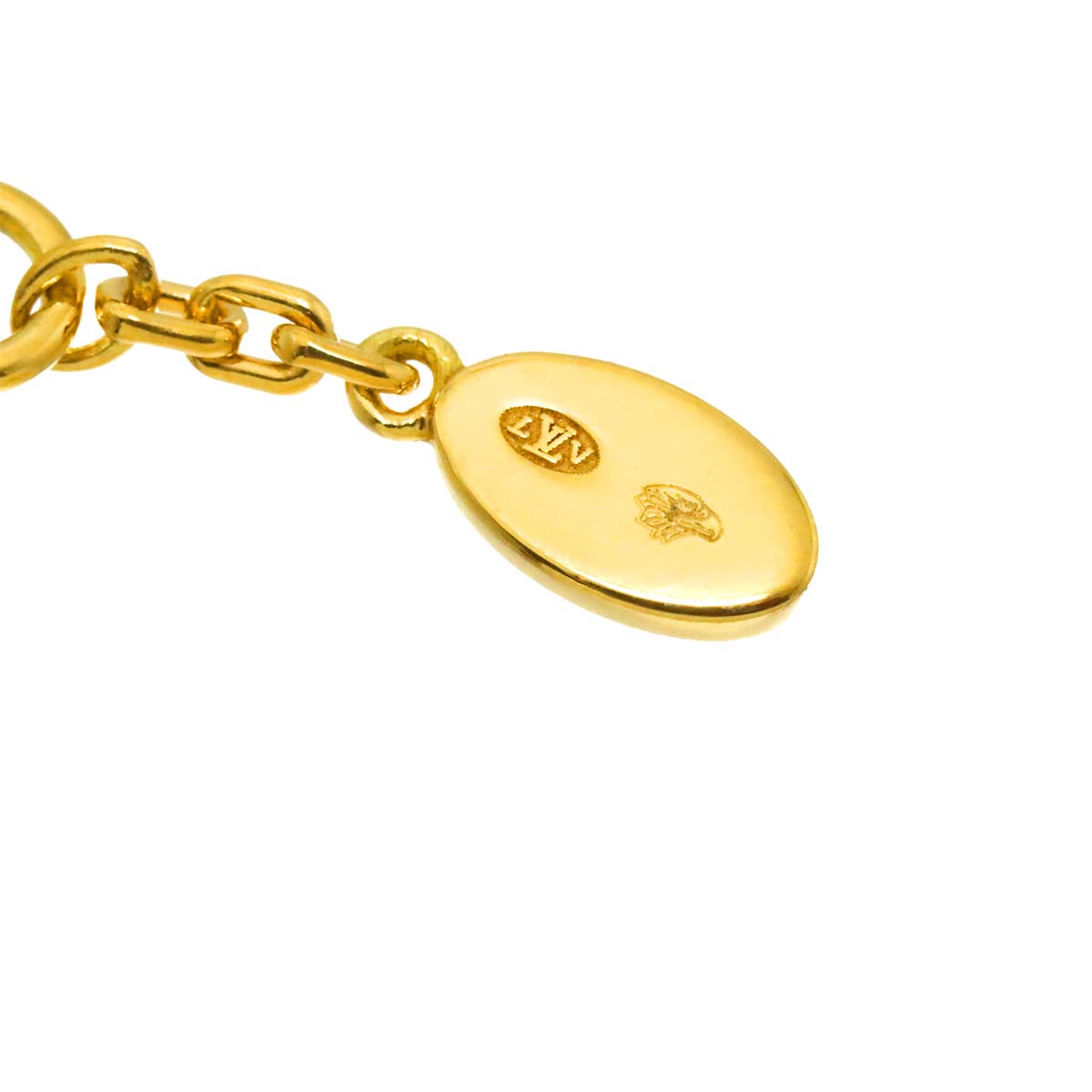 Damier Diamond Necklace 18K YG 750