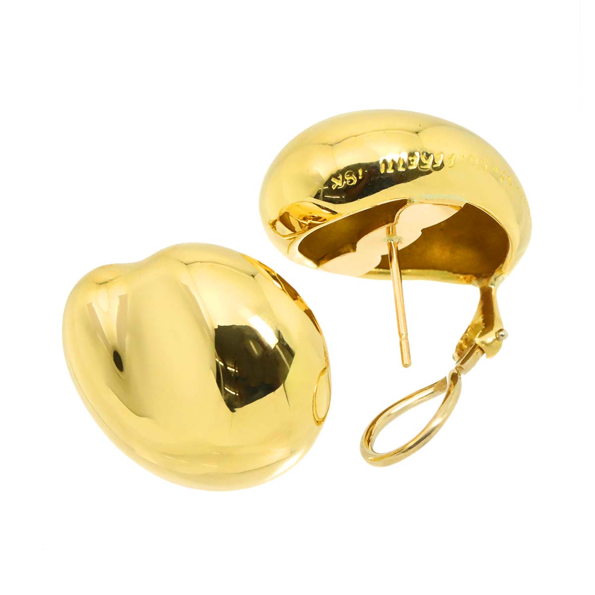 Earrings Pierced 18K Yellow Gold 750