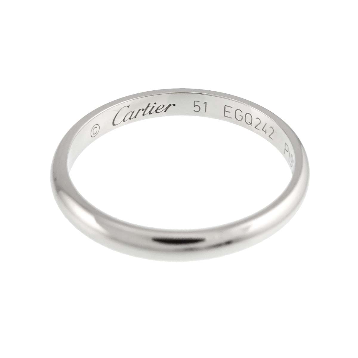 Classic Ring Platinum Size51 5.5-5.75(US)