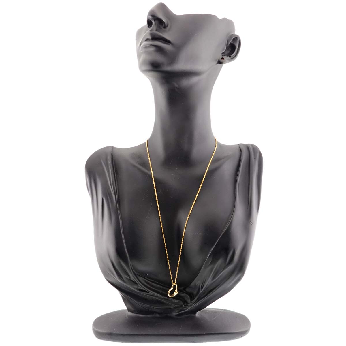 Open Heart Necklace 18K Yellow Gold 750