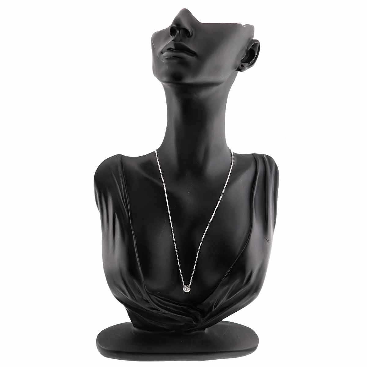 Possession Diamond Necklace 18K White Gold 750