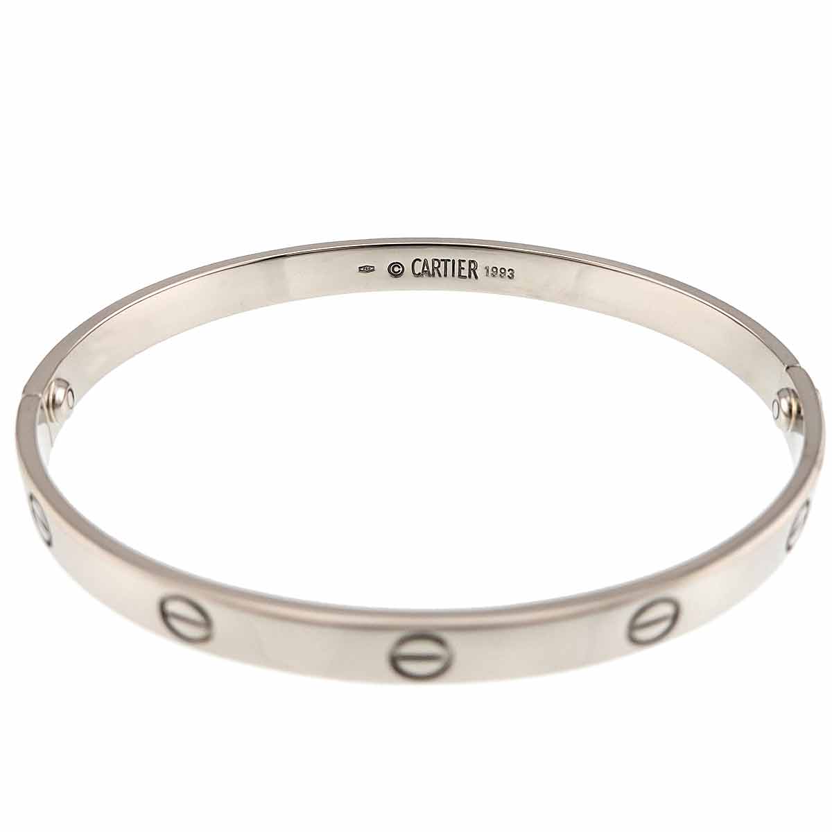 Love Bracelet 18K White Gold 750 Size20