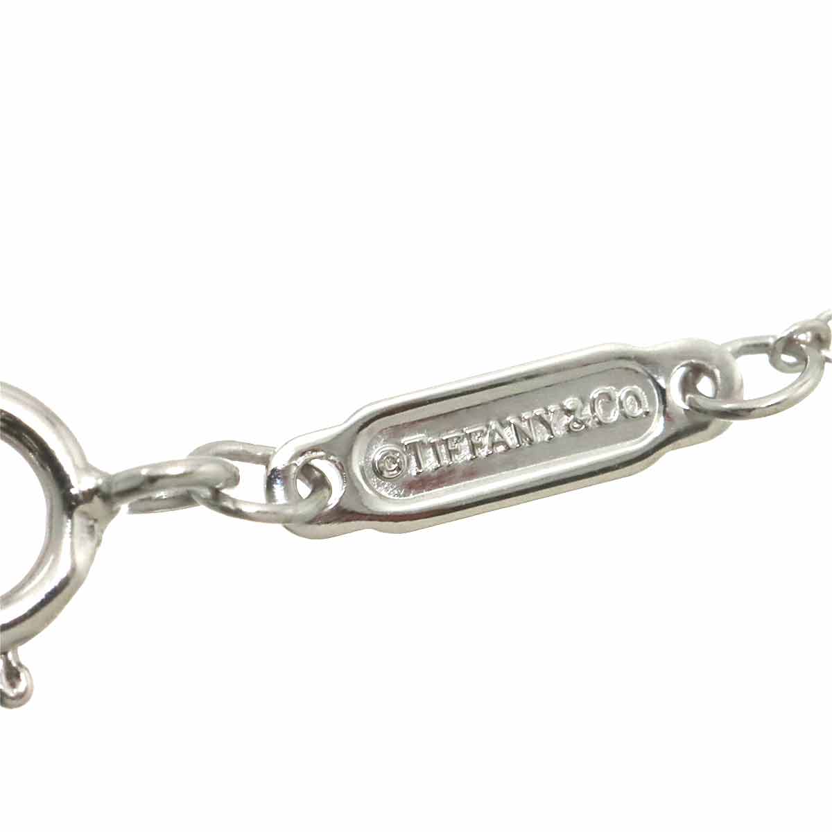 Ampersand Diamond Necklace 18K WG White Gold 750