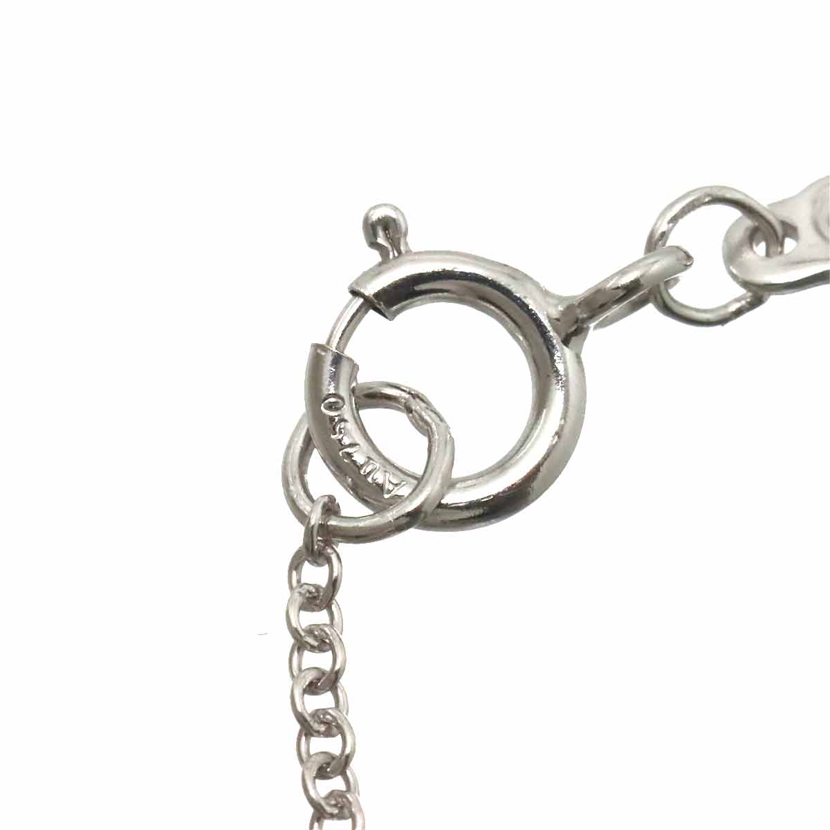 Ampersand Diamond Necklace 18K WG White Gold 750