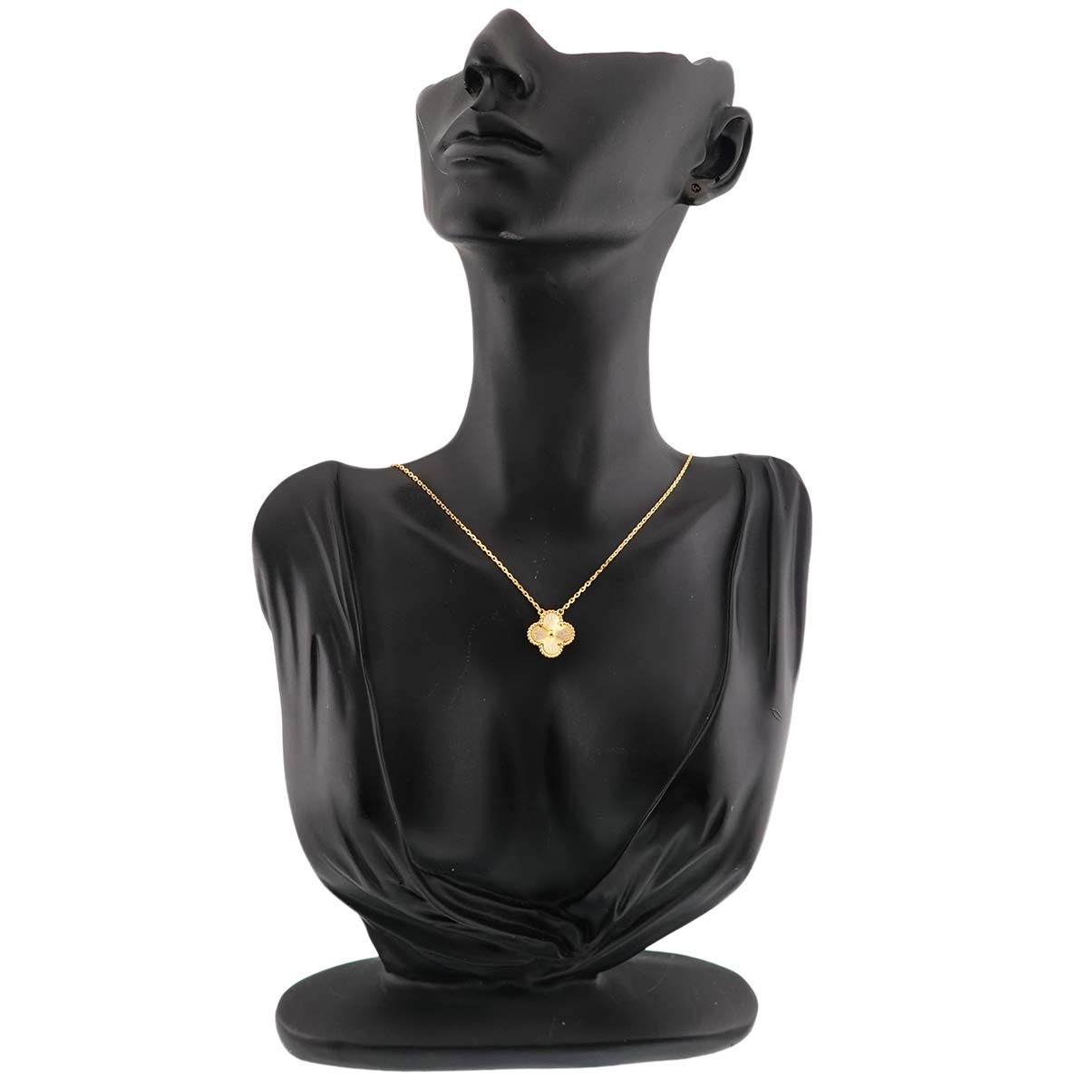Vintage Alhambra Necklace 18K Yellow Gold 750