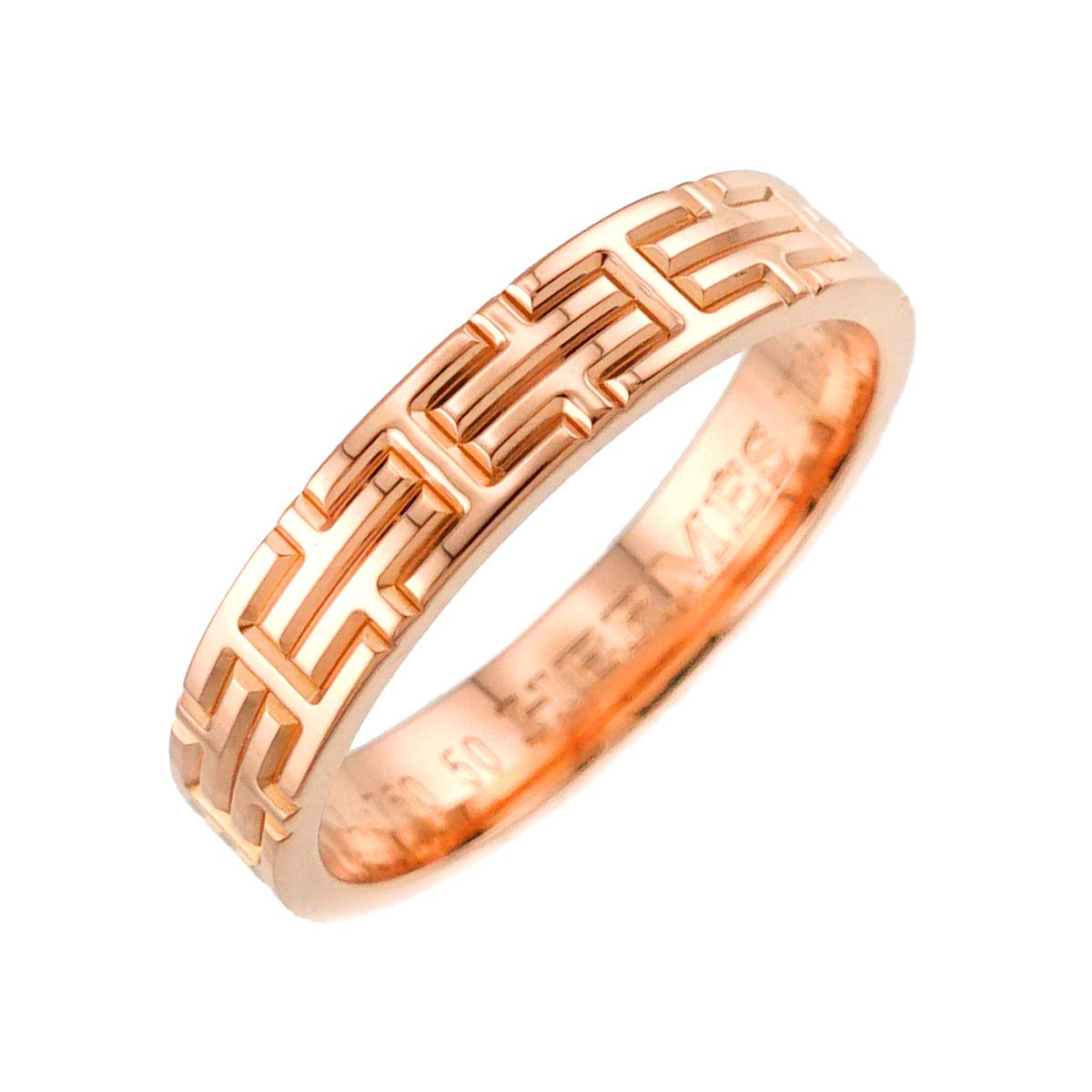 Ring 18K Pink Gold 750 Size50 5-5.25(US)