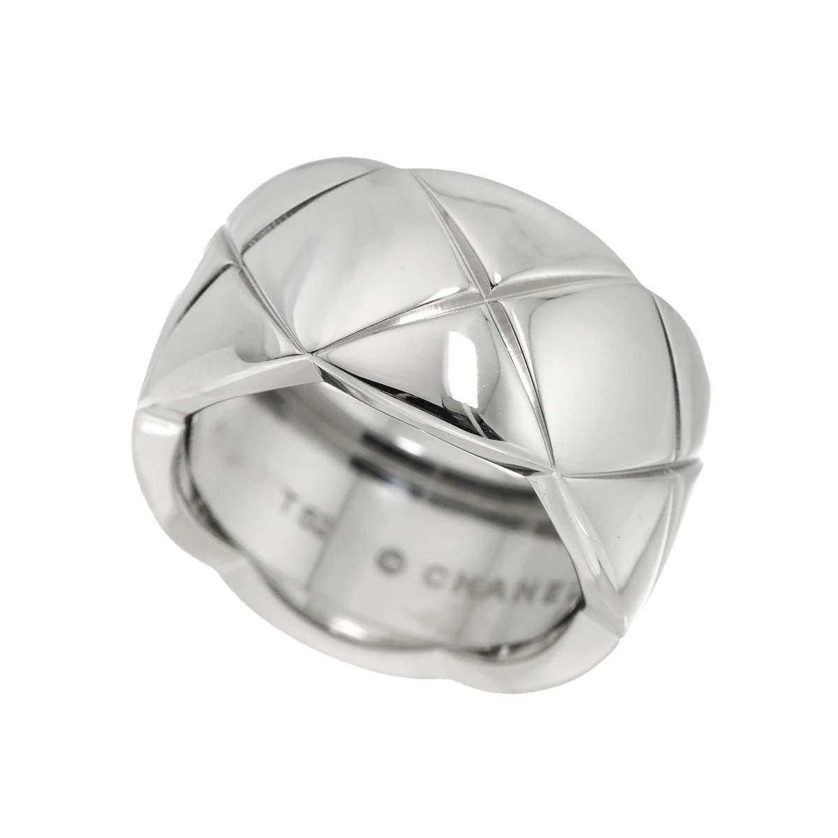 Coco Crush LM Ring 18K WG 750 size52 6(US)