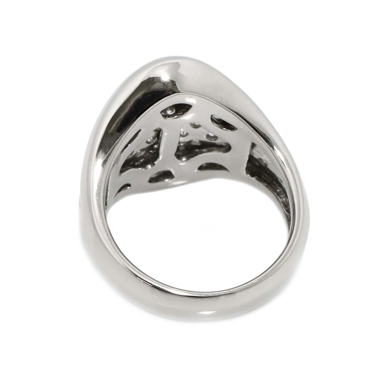 Diamond 1.54ct Ring Pt Platinum size6-6.25(US)