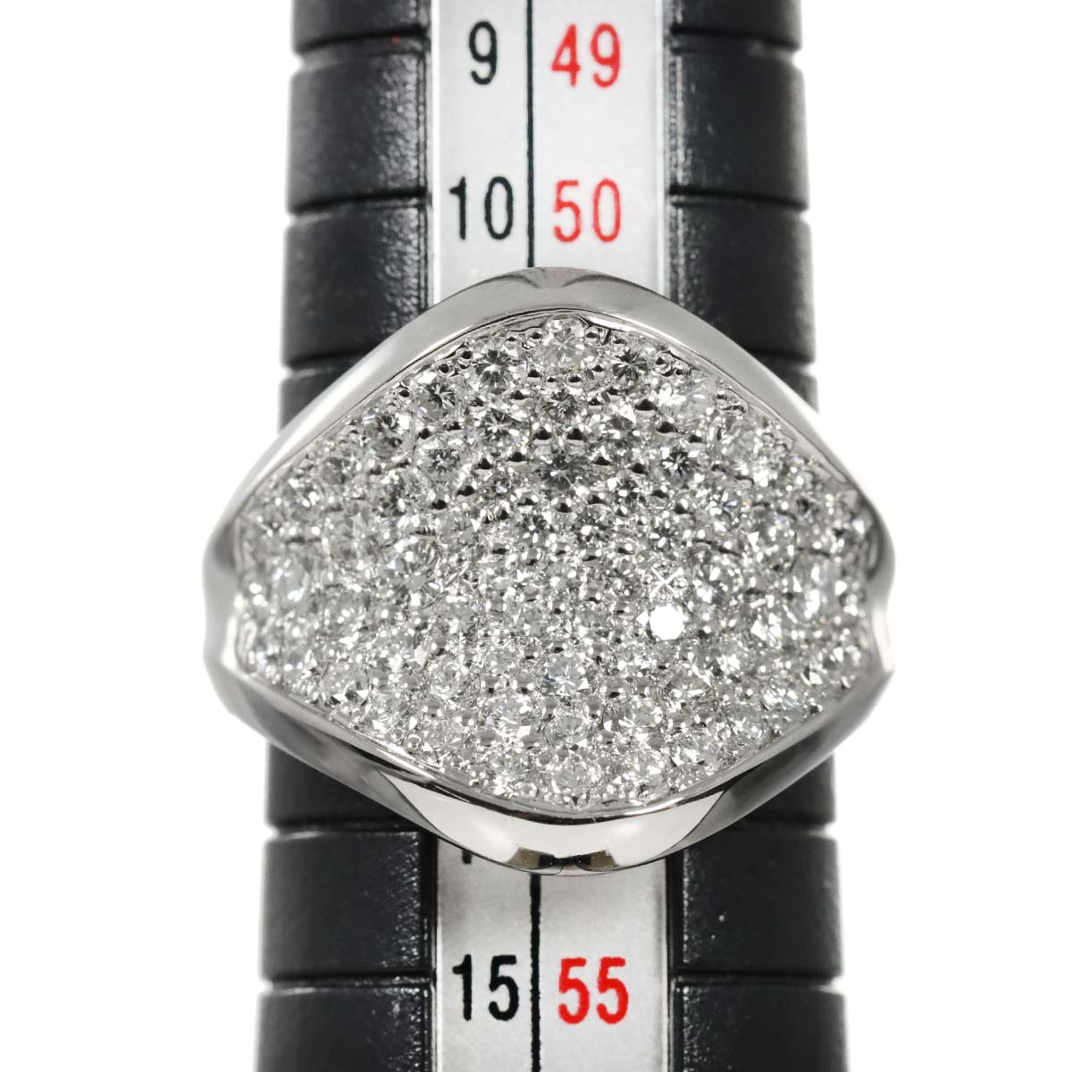 Diamond 1.54ct Ring Pt Platinum size6-6.25(US)