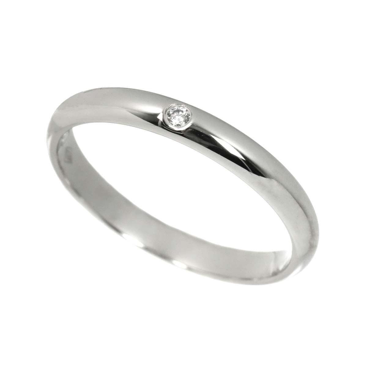 1895 Classic Diamond 1P Ring Pt Platinum size51 5.5-5.75(US)