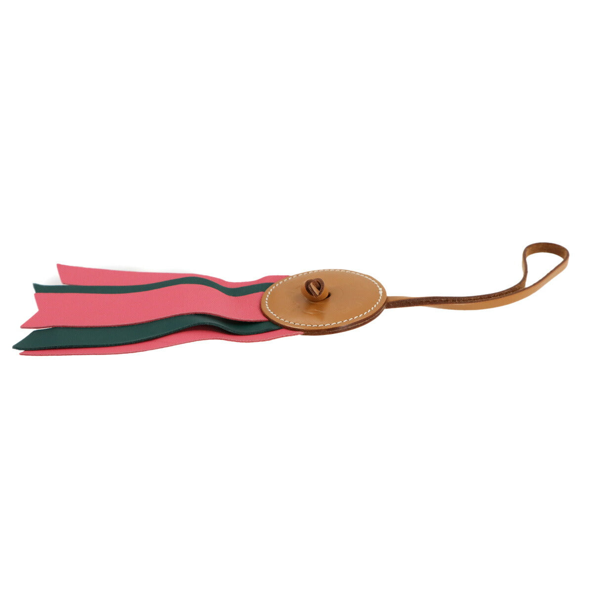 Paddock Flot Bag Charm Vache Hunter Agneau Milo Rose Azalee