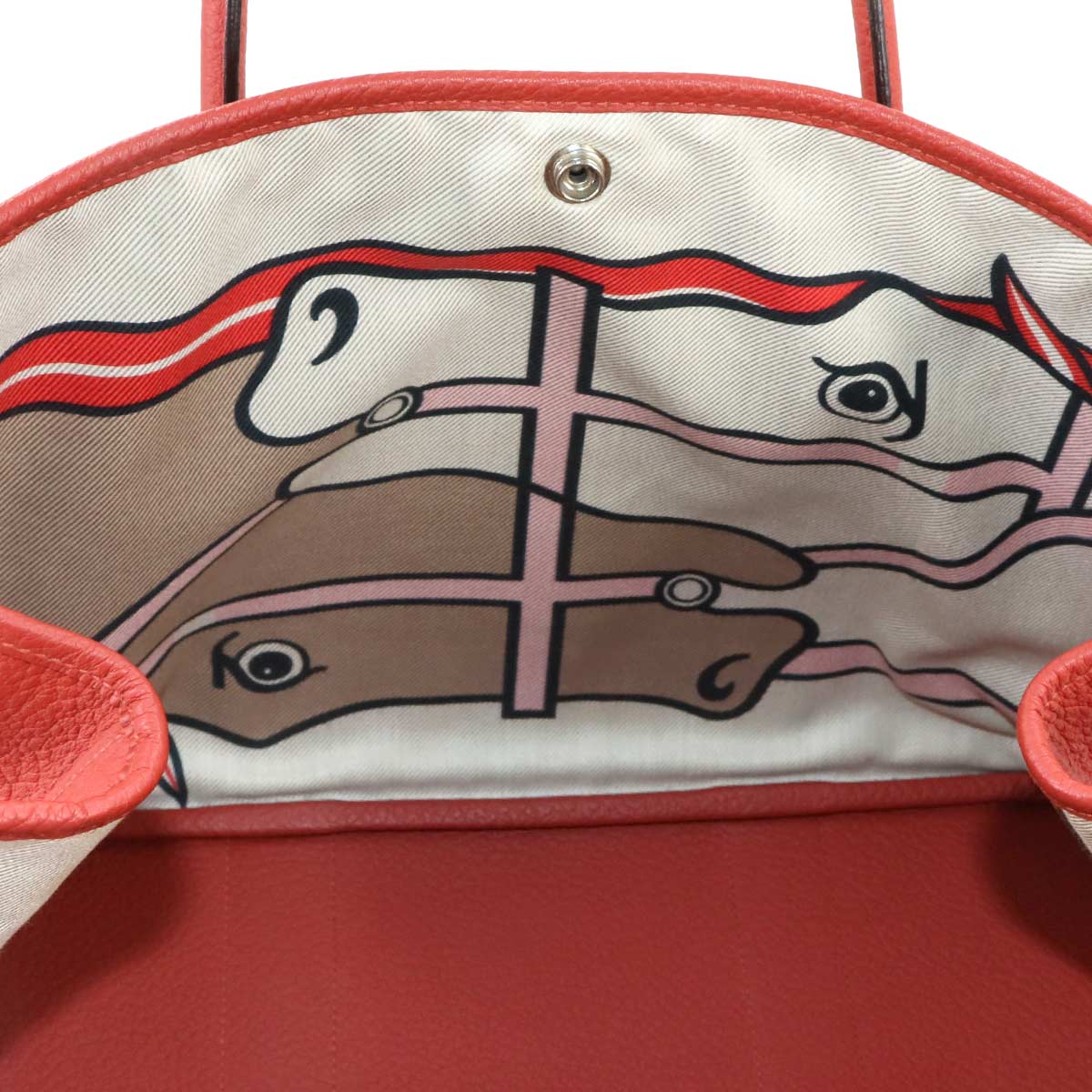 Garden Party PM Steeple Tote Bag Country Rouge Duchesse QUADRIGE