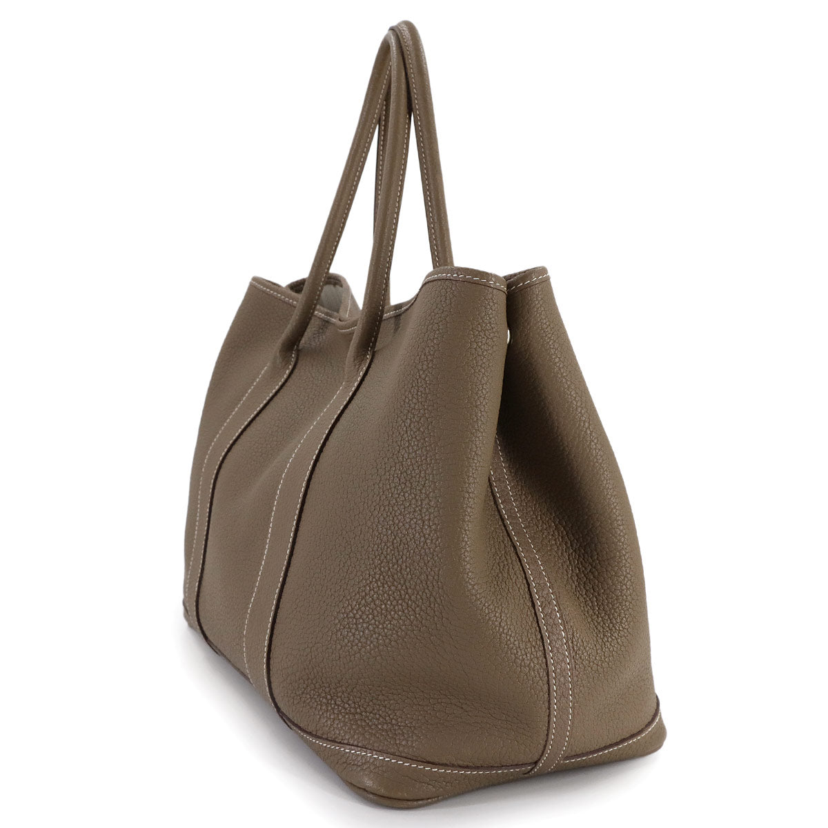 Garden Party 36 PM Tote Bag Negonda Leather Etoupe Purse