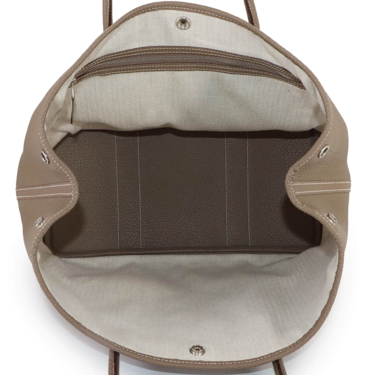 Garden Party 36 PM Tote Bag Negonda Leather Etoupe Purse