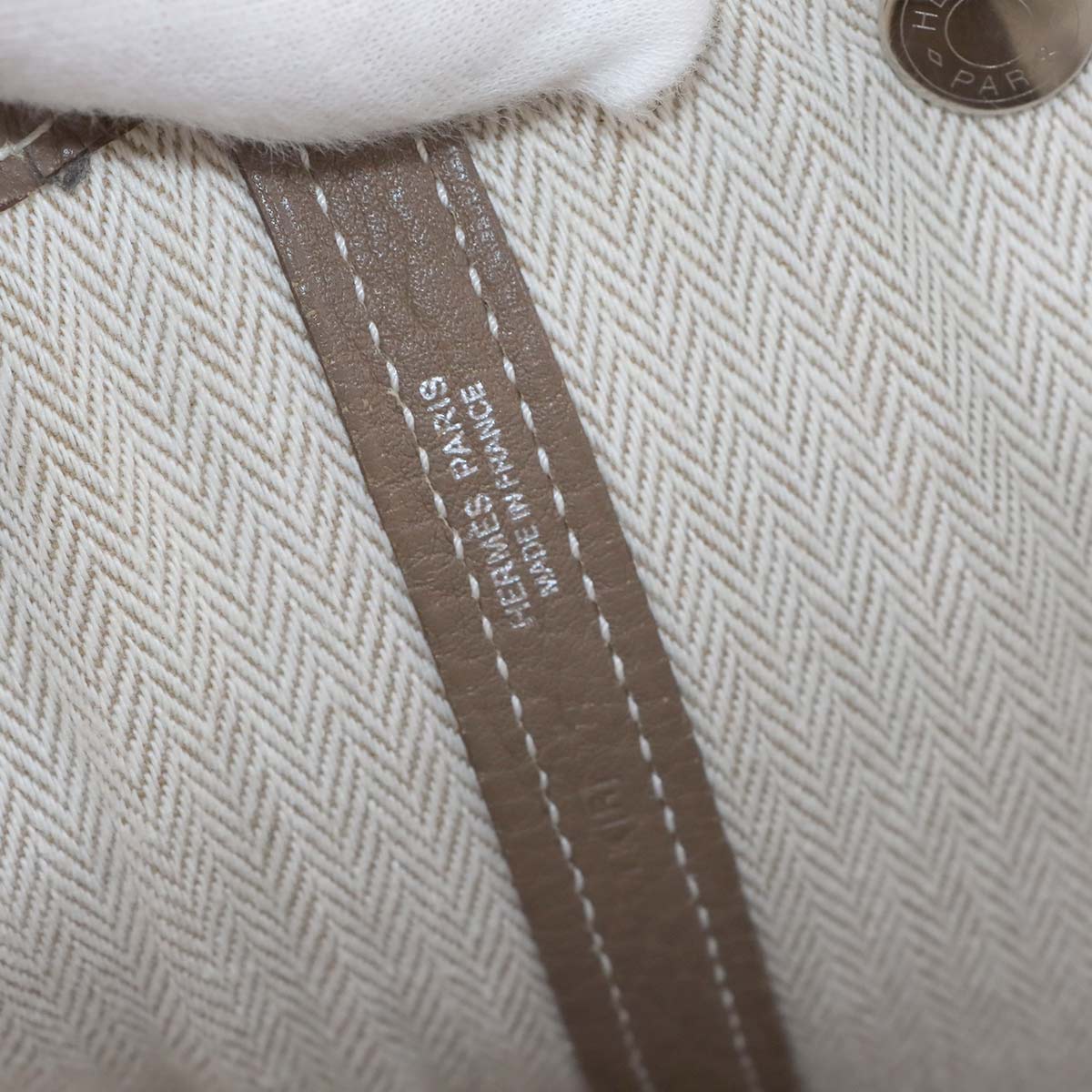 Garden Party 36 PM Tote Bag Negonda Leather Etoupe Purse