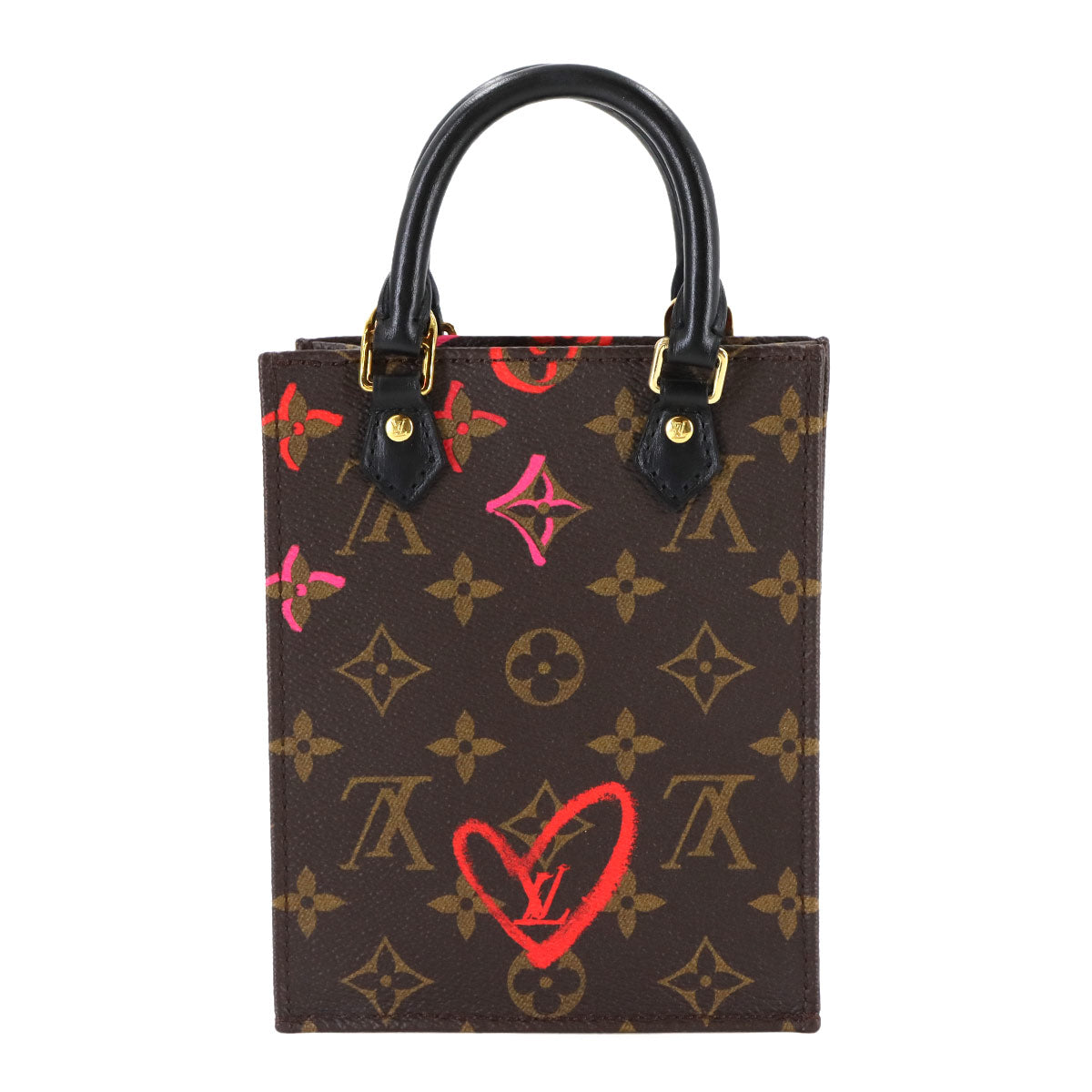 Monogram Petit Sac Plat Fall in Love 2way Bag M80839