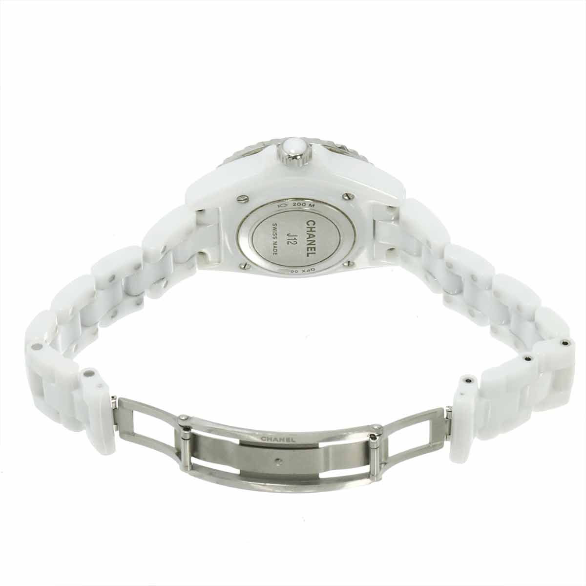 J12 33mm H5704 12P Diamond Ceramic Quartz Ladies Watch